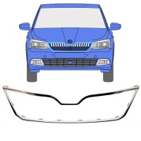 Radiatoriaus grotelių rėmas už Skoda Fabia 2014-2018 16190