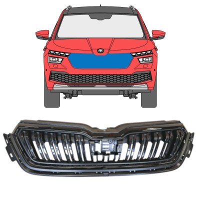 Grotelės už Skoda Kamiq 2019- 14952