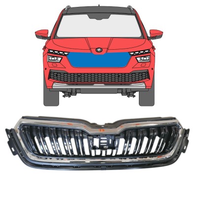 Grotelės už Skoda Kamiq 2019- 14951