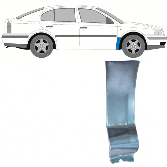 Sparno apatinė dalis už Skoda Octavia 1996-2010 / Dešinė 8952