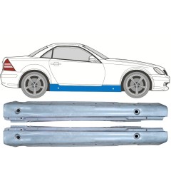 Slenkstis, apatinė už Mercedes SLK-Class 1996-2004 / Kairė + Dešinė / Rinkinys 12606