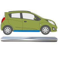 Slenkstis, apatinė už Chevrolet Spark 2010-2014 / Kairė = Dešinė (simetriška) 16055