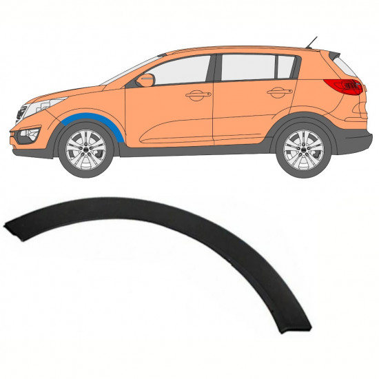 Sparno juosta priekinio sparno už Kia Sportage 2010-2015 / Kairė 7921