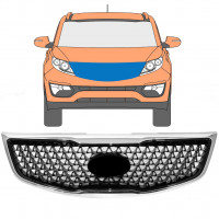 Grotelės už Kia Sportage 2013-2015 7515