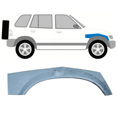 Sparno viršutinė dalis už Kia Sportage 1994-2002 / Dešinė 7918