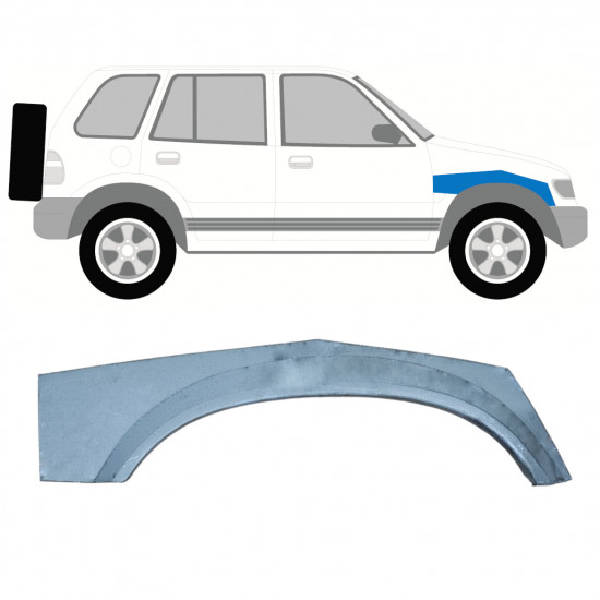 Sparno viršutinė dalis už Kia Sportage 1994-2002 / Dešinė 7918