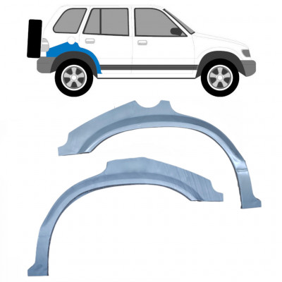Galinė arka už Kia Sportage 1994-2002 / Kairė + Dešinė / Rinkinys 10507