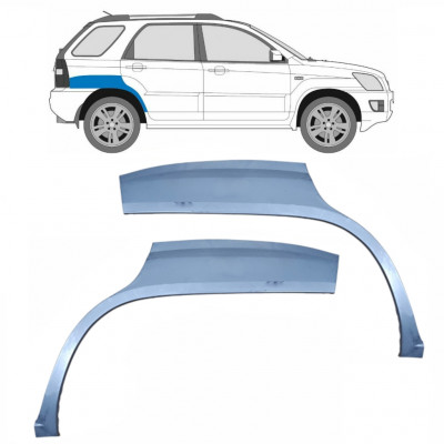 Galinė arka už Kia Sportage 2004-2010 / Kairė + Dešinė / Rinkinys 9225