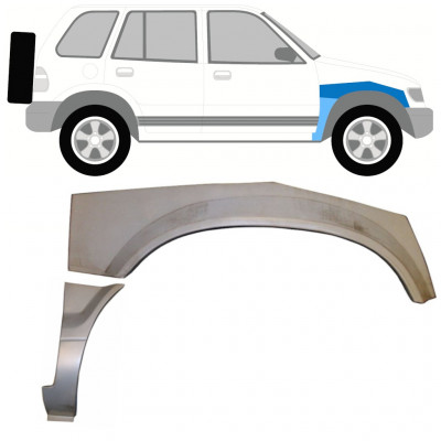 Sparno apatinė dalis už Kia Sportage 1994-2002 / Dešinė / Rinkinys 9980