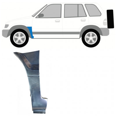 Sparno apatinė dalis už Kia Sportage 1994-2002 / Kairė 7917