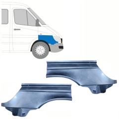 Sparno apatinė dalis už Mercedes Sprinter 1995-2006 / Kairė + Dešinė / Rinkinys 10154