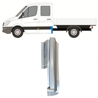 Galinis kampas už Mercedes Sprinter 2006-2018 / Dešinė / Dviguba kabina 14978