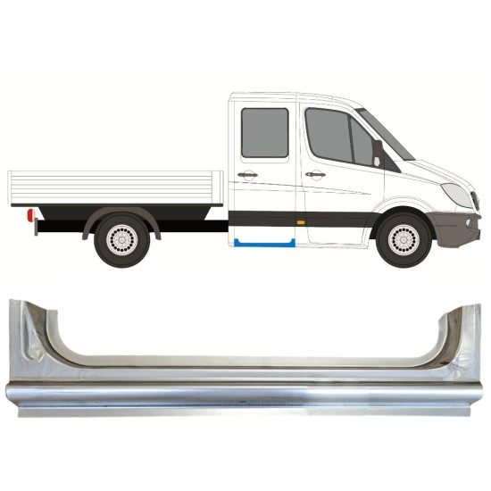 Slenkstis galinė dalis už Volkswagen Crafter 2005-2017 / Dešinė 15518