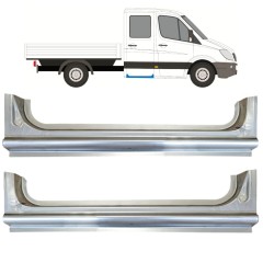 Slenkstis galinė dalis už Mercedes Sprinter 2006-2018 / Kairė + Dešinė / Rinkinys 15068