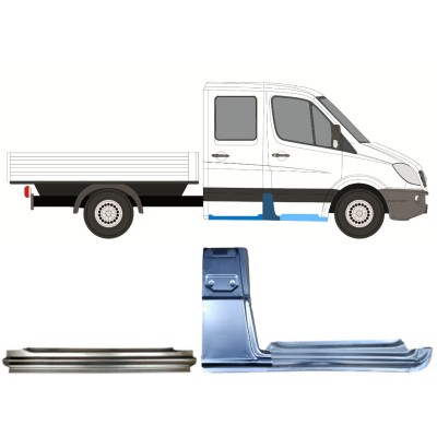 Remonto komplektas už Volkswagen Crafter 2005-2017 / Dešinė / 15534