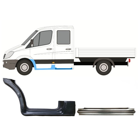 Remonto komplektas už Mercedes Sprinter 2006-2018 / Kairė / 14778