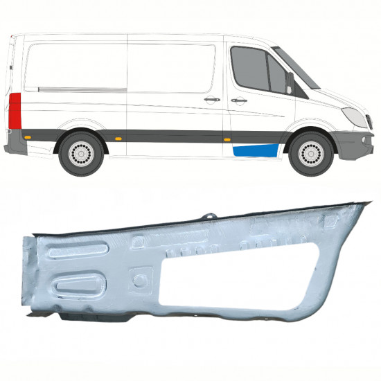 Laiptas už Mercedes Sprinter 2006 - / Dešinė 10206