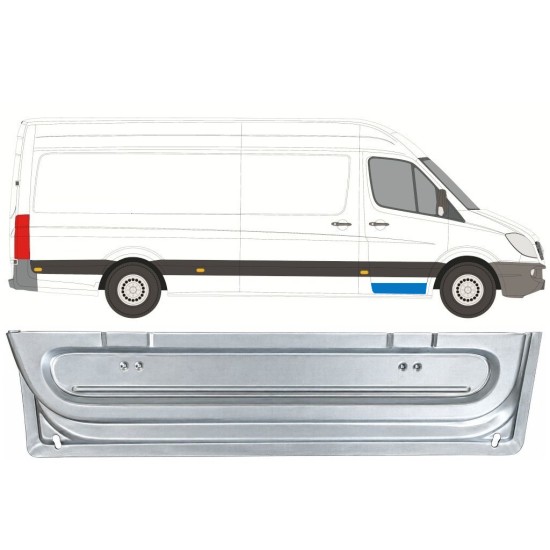Priekinių durų vidinė dalis už Mercedes Sprinter 2006-2018 / Dešinė 17053