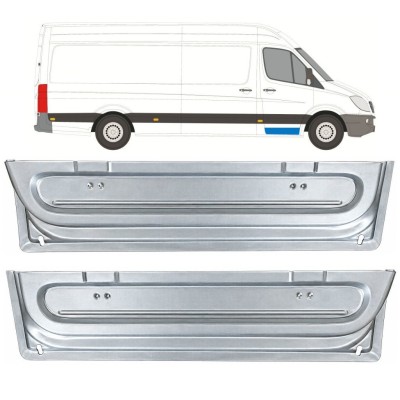 Priekinių durų vidinė dalis už Mercedes Sprinter 2006-2018 / Kairė + Dešinė / Rinkinys 17055