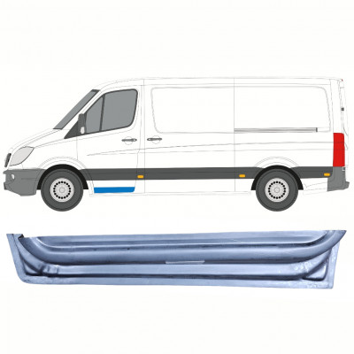 Priekinių durų vidinė dalis už Mercedes Sprinter 2006 - / Kairė 9134