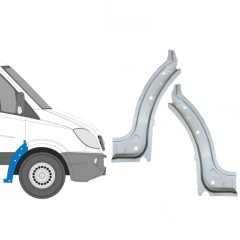 Priekinė arka vidinė už Mercedes Sprinter 2006-2018 / Kairė + Dešinė / Rinkinys 14724