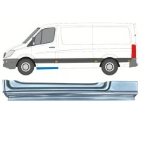 Slenkstis apatinė durų priekinių už Mercedes Sprinter 2006-2018 / Kairė 17270