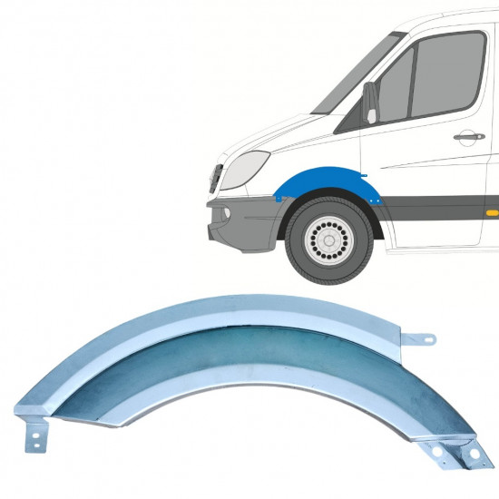 Sparno apatinė dalis už Mercedes Sprinter 2006-2018 / Kairė 12901