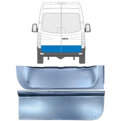 Galinių durų žema dalis už Volkswagen Crafter 2005-2017 / Kairė + Dešinė / Rinkinys 14024