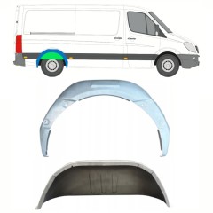 Vidinė galinė arka už Mercedes Sprinter 2006-2018 / Dešinė / Rinkinys 11967