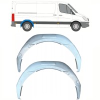 Vidinė galinė arka už Volkswagen Crafter 2005-2017 / Kairė + Dešinė / Rinkinys 15497