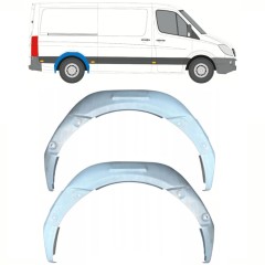 Vidinė galinė arka už Mercedes Sprinter 2006-2018 / Kairė + Dešinė / Rinkinys 10114