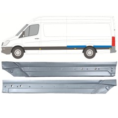 Galinė arka už Mercedes Sprinter 2006-2018 / Kairė / Rinkinys 12058