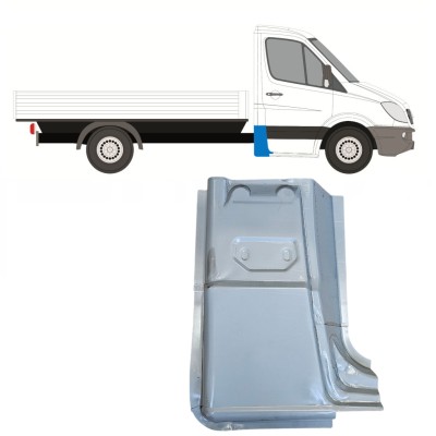 Galinis kampas už Volkswagen Crafter 2005-2017 / Dešinė 15502