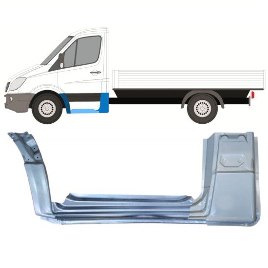Remonto komplektas už Mercedes Sprinter 2006-2018 / Kairė / 15084 Remonto komplektas už Mercedes Sprinter 2006-2018 / Kairė / 15084
