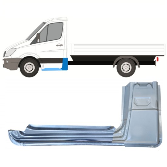 Remonto komplektas už Mercedes Sprinter 2006-2018 / Kairė / 15082 Remonto komplektas už Mercedes Sprinter 2006-2018 / Kairė / 15082