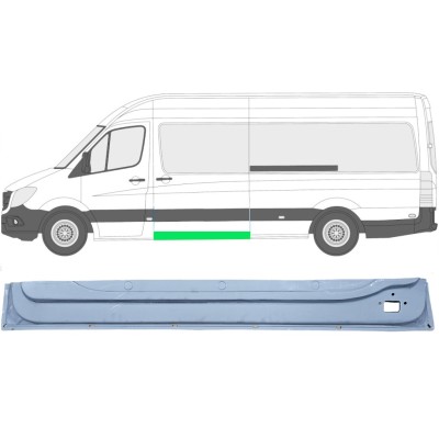 Stumdomų durų vidinė dalis už Volkswagen Crafter 2005-2017 / Kairė 15545
