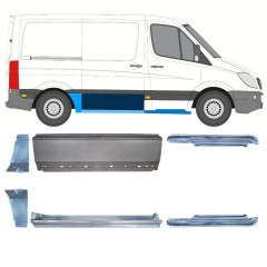 Remonto komplektas už Mercedes Sprinter 2006-2018 / Kairė + Dešinė / 15589