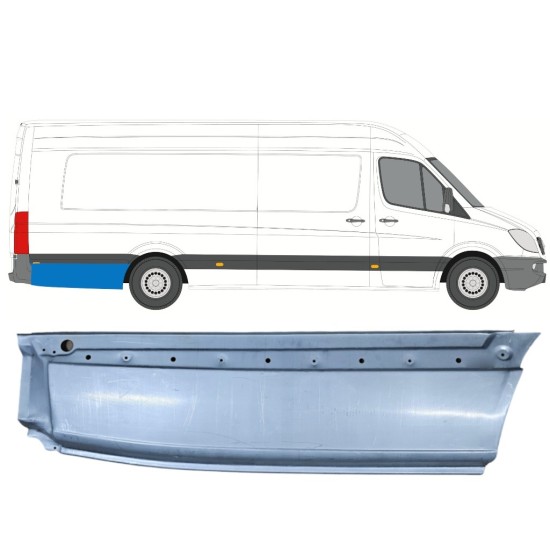 Galinė arka už Mercedes Sprinter 2006-2018 / Dešinė 6269