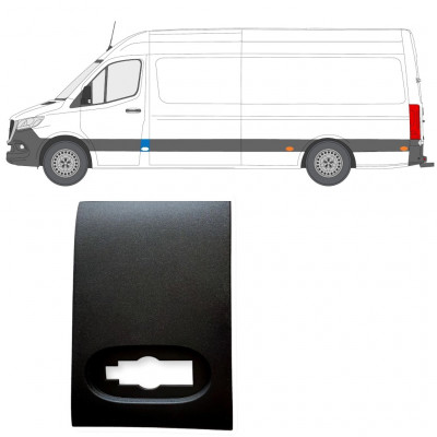 Sparno juosta priekinio statramsčio už Mercedes Sprinter 2018- / Kairė 12929