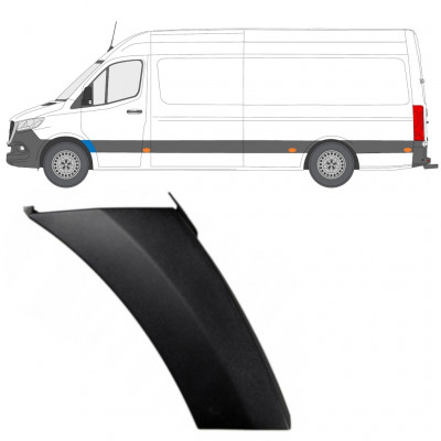 Sparno juosta priekinio sparno už Mercedes Sprinter 2018- / Kairė 12931