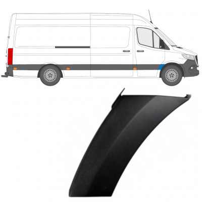 Sparno juosta priekinio sparno už Mercedes Sprinter 2018- / Dešinė 12930