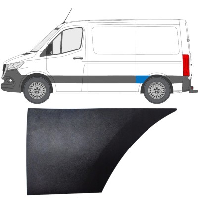 Sparno juosta galinio sparno už Mercedes Sprinter 2018- / Kairė 14888