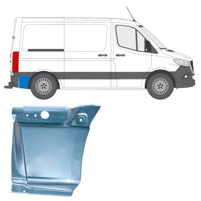 Galinio sparno dalis už galinio rato už Mercedes Sprinter 2018- / Dešinė 14545