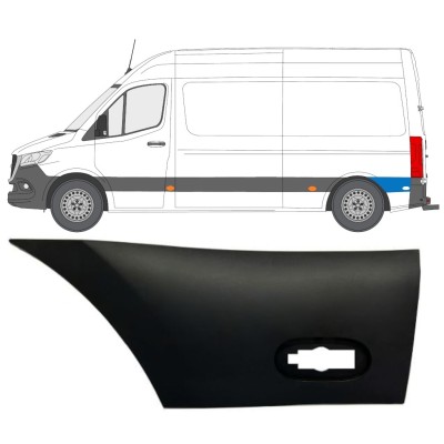 Sparno juosta galinio sparno už Mercedes Sprinter 2018- / Kairė 12937