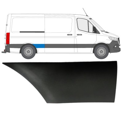 Sparno juosta galinio sparno už Mercedes Sprinter 2018- / Dešinė 16648