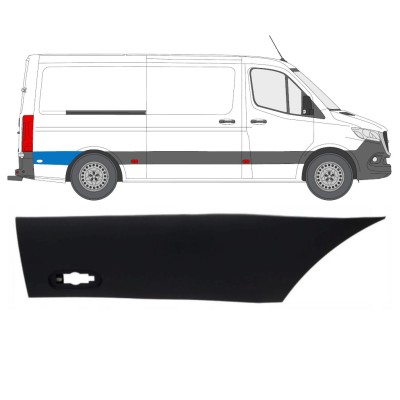 Sparno juosta galinio sparno už rato už Mercedes Sprinter 2018- / Dešinė 16644
