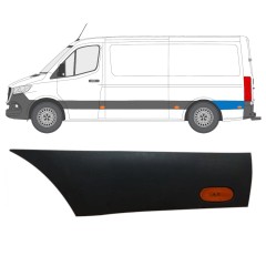 Sparno juosta galinio sparno už rato su lempa už Mercedes Sprinter 2018- / Kairė / Rinkinys 16647