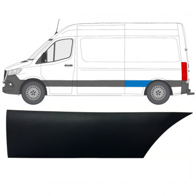 Sparno juosta galinio sparno už Mercedes Sprinter 2018- / L2 / Kairė 12939