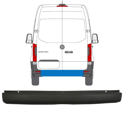 Galinis bamperis už Mercedes Sprinter 2018- 14942