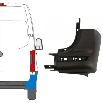 Galinio bamperio kampas už Mercedes Sprinter 2018- / Dešinė 14943